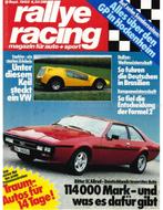 1982 RALLYE RACING MAGAZINE 09 DUITS, Boeken, Auto's | Folders en Tijdschriften, Nieuw, Author