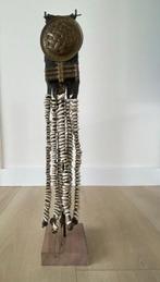 Dodcha gordelsieraad - Leder, Messing, Schelp - Ladakh - 20e