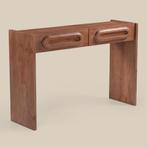 *WOONWINKEL* Vintage Design Sidetable Hout, Huis en Inrichting, Tafels | Sidetables, Verzenden, Nieuw