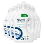 6x Neutral Vloeibaar Wasmiddel Wit 20 Wasbeurten 1 liter, Huis en Inrichting, Schoonmaakartikelen, Verzenden