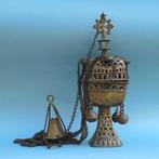 Wierookvat - Gegoten messing - Koptisch Wierookvat