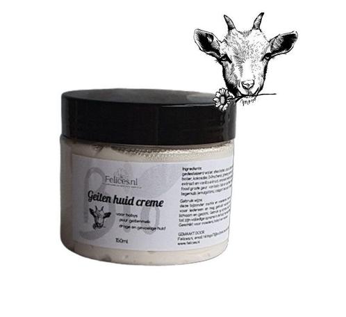 Biologische handgemaakte geitenmelk huid creme - droge, Sieraden, Tassen en Uiterlijk, Uiterlijk | Gezichtsverzorging