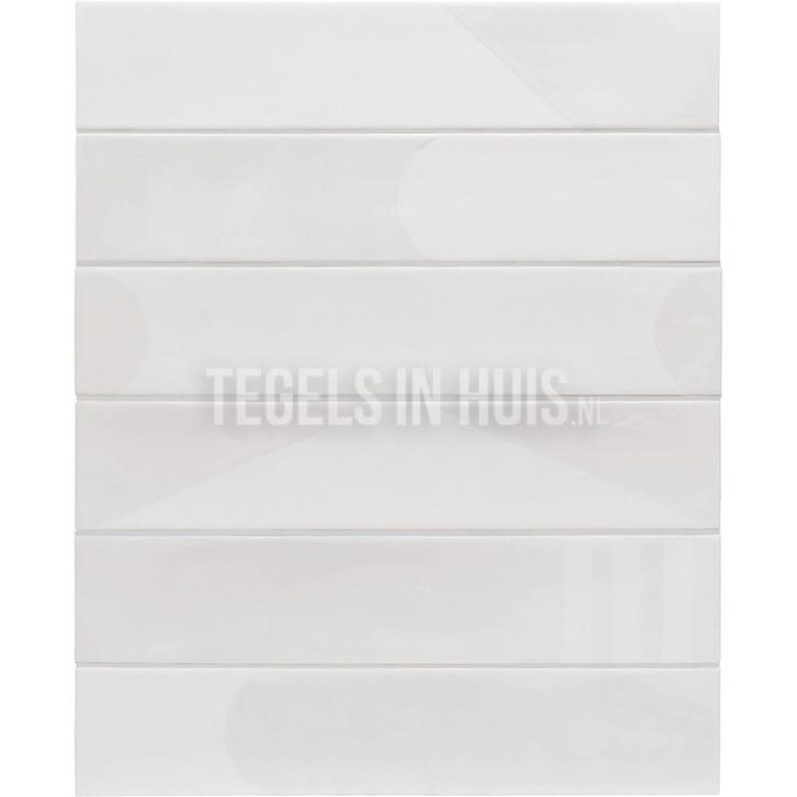 Wandtegel wadi decor wit 6x30 wandtegel tegeloutlet, Doe-het-zelf en Verbouw, Tegels, Wandtegels, Nieuw, 10 m² of meer, Keramiek
