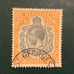 Bermuda 1924 - 10 Schilling en 6 Pence King George V - SG 93, Gestempeld
