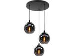 EGLO Ariscani Hanglamp - Ø 42,5 cm - Rookglas - Smoke glas -, Verzenden, Zo goed als nieuw