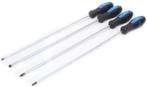 Satra extra lange schroevendraaier set 4 dlg 450mm lang, Doe-het-zelf en Verbouw, Gereedschap | Handgereedschap, Ophalen of Verzenden