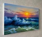 Stoev Serhii (1971) - Sunrise over the sea, Antiek en Kunst
