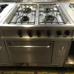 Occasion Krefft 4-pits gas fornuis met oven, Ophalen, Gebruikt