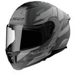 LS2 FF808 Stream II Shadow Mat Titanium Grijs Integraalhelm, Motoren, Verzenden, Nieuw met kaartje, Overige merken, XXL