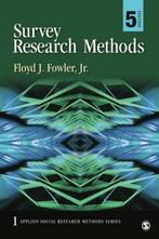9781452259000 Survey Research Methods | Tweedehands, Verzenden, Zo goed als nieuw, Floyd J. Fowler