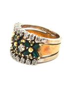 Ring - 18 karaat Geel goud - 1.65ct. tw. Diamant, Sieraden, Tassen en Uiterlijk, Ringen, Nieuw