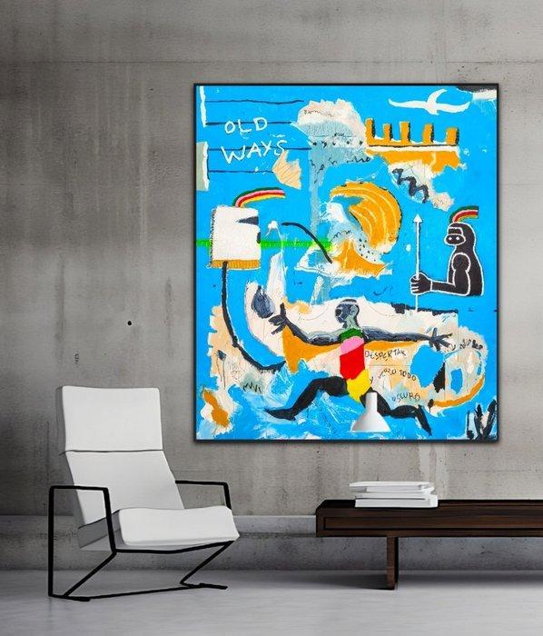 Alfonso Sánchez - Old ways - XXL, Antiek en Kunst, Kunst | Schilderijen | Modern