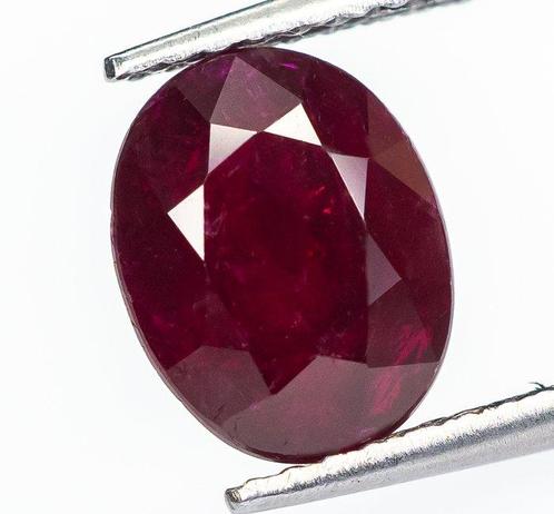 Zonder Minimumprijs Robijn - 2.73 ct - Lotus Gemology - Deep, Sieraden, Tassen en Uiterlijk, Edelstenen