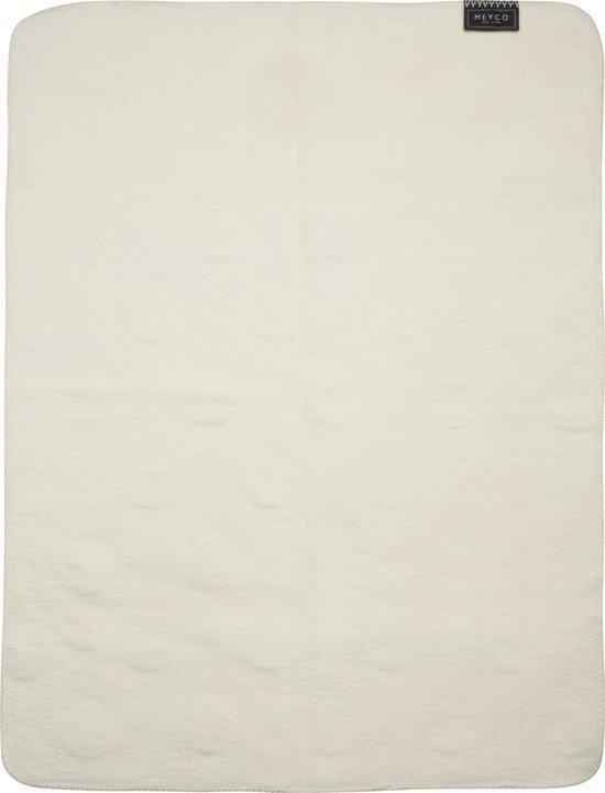 Meyco Black Label Organic Stip 3D - Ledikantdeken 120x150 cm, Huis en Inrichting, Slaapkamer | Matrassen en Bedbodems, Verzenden