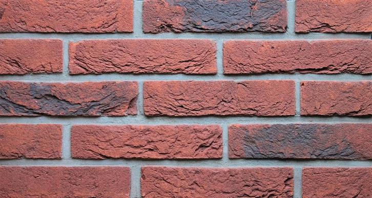 art. 8263 oranje rood zwart nuance waalformaat, Doe-het-zelf en Verbouw, Metselstenen, Bakstenen, Zo goed als nieuw