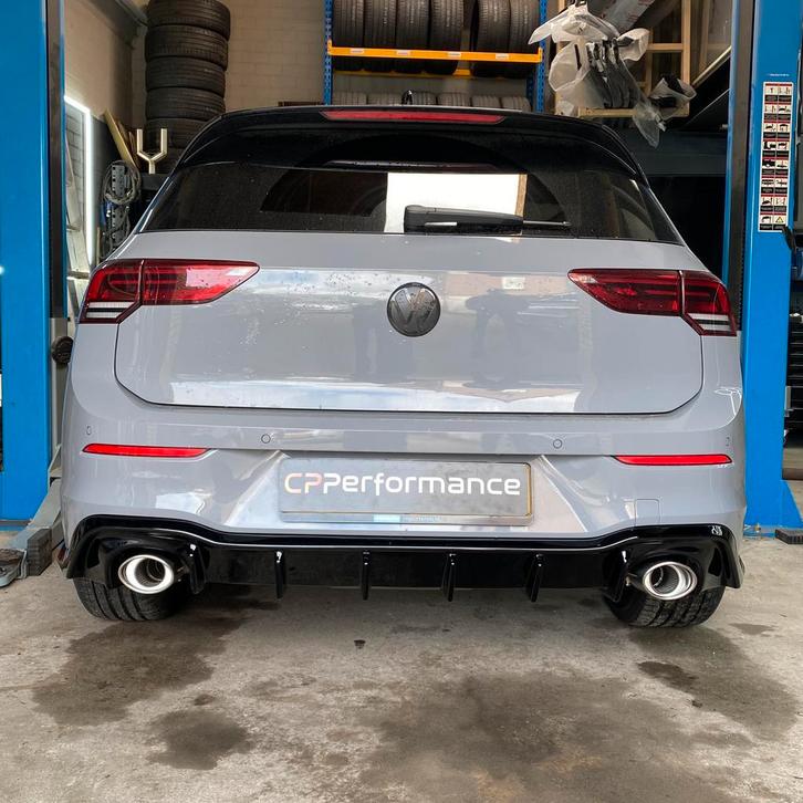 Golf 8 GTE sport uitlaat einddemper delete Rieger Maxton Gtd, Auto-onderdelen, Uitlaatsystemen, Nieuw, Alfa Romeo, Amerikaanse onderdelen