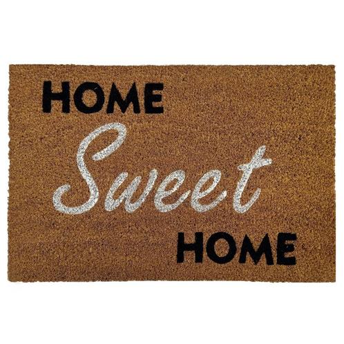 Kokosmat &#039;Home Sweet Home&#039; - 50x80 cm, Tuin en Terras, Deurmatten, Verzenden