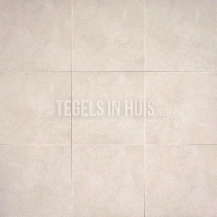 Vloertegel / wandtegel betonico licht beige 80x80 79,8x79,8, Doe-het-zelf en Verbouw, Tegels, Vloertegels, Nieuw, 10 m² of meer