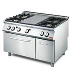 Gastro M platen fornuis 4 branders en gasoven 70/120 TPPCFG, Verzenden, Nieuw in verpakking