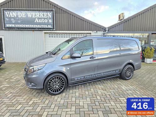 Zakelijke Lease |  Mercedes-Benz Vito Bestel 114 CDI Lang Lu, Auto's, Mercedes-Benz, Onderhoudsboekje, Lease, Zwart, Automaat