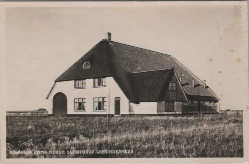 SLOOTDORP - Koningin Emma Hoeve Slootdorp Wieringermeer, Verzamelen, Ansichtkaarten | Nederland, Verzenden