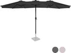 2dekans | VONROC Premium Parasol Iseo - 460x270cm – Dubbele, Doe-het-zelf en Verbouw, Gereedschap | Overige machines, Ophalen of Verzenden