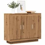 vidaXL Dressoir 92x35x75 cm bewerkt hout artisanaal, Verzenden, Nieuw, Overige houtsoorten