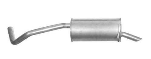 Uitlaat, Einddemper Volkswagen Fox 1.4, Auto-onderdelen, Uitlaatsystemen, Nieuw, Verzenden