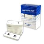 Garderobe blok wit 1-1000, Verzenden, Nieuw, Feestartikel