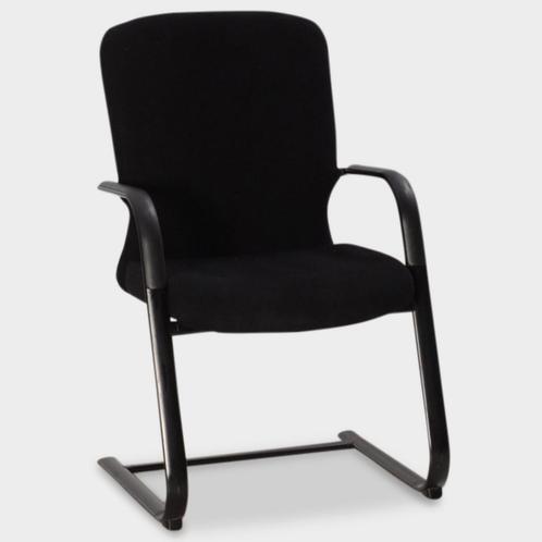 Comforto vergaderstoel, zwart,, Huis en Inrichting, Stoelen, Ophalen of Verzenden