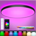 Slimme LED Plafondlamp Ø30cm – 24W RGB met App en Remote, Verzenden, Nieuw