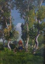 Alberto Zardo (1876– 1959) - Pastorella con capretta