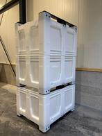 Palletdeal 4 stuks Palletbox kunststof, 1200x1000x760 mm -, Zakelijke goederen, Ophalen of Verzenden