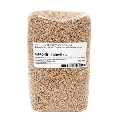 Molen de Hoop Gebroken Tarwe 1kg, Hobby en Vrije tijd, Taarten en Cupcakes maken, Nieuw, Verzenden