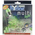 Hydor Multilight - groen - opzetlampje met klem en zwanehals