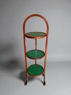 Plantentafel - Art Deco - 1910s - H98cm - Teakhout, Antiek en Kunst