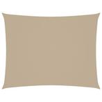 Zonnescherm Beige - Waterdicht - OP=OP - Tuinplezier!, Ophalen of Verzenden, Nieuw