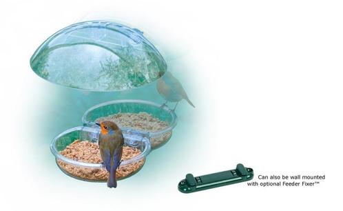 Raamvoederhuis - Winterseizoen - Buiten, Dieren en Toebehoren, Vogels | Toebehoren, Nieuw, Verzenden