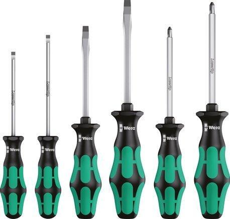 Wera 6-Delige Sleuf/Pozidriv Laserpunt Hexagonale Blade, Doe-het-zelf en Verbouw, Gereedschap | Handgereedschap, Nieuw, Verzenden