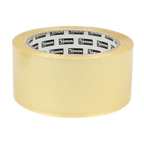 Benson Transparante verpakkingstape - Low noise - 66 m x..., Doe-het-zelf en Verbouw, Gereedschap | Handgereedschap, Nieuw, Ophalen of Verzenden