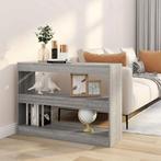 vidaXL Boekenkast/kamerscherm 100x30x72 cm grijs sonoma, Huis en Inrichting, Kasten | Boekenkasten, 100 tot 150 cm, Verzenden