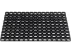 Veiling - Ringmat Domino Rubber (40 x 60 x 2,3 cm) (4 stuks), Tuin en Terras, Deurmatten, Nieuw