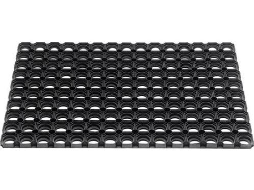 Veiling - Ringmat Domino Rubber (40 x 60 x 2,3 cm) (4 stuks), Tuin en Terras, Deurmatten