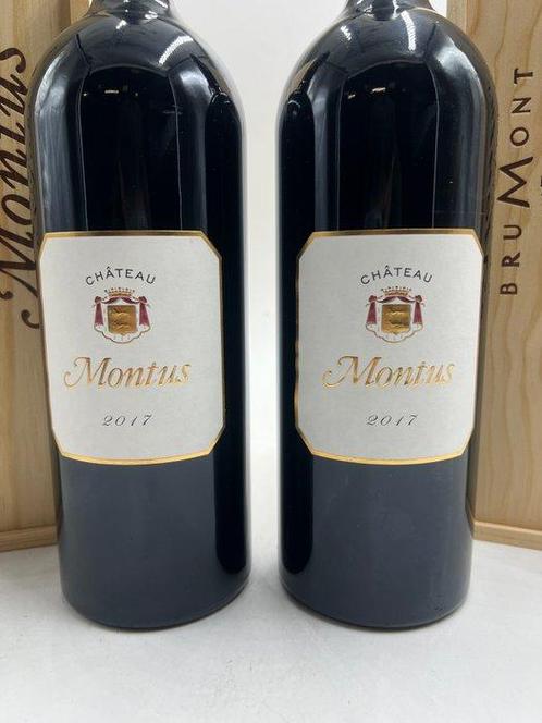 2017 Chateau Montus Red Madiran - Madiran - 2 Magnum (1,5 L), Verzamelen, Wijnen