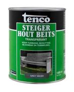Tenco steigerhoutbeits 1 liter, grey wash, Nieuw, Verzenden