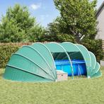 vidaXL Zwembad Tent Koepel Groen 538 x 440 x 204 cm, Verzenden, Nieuw