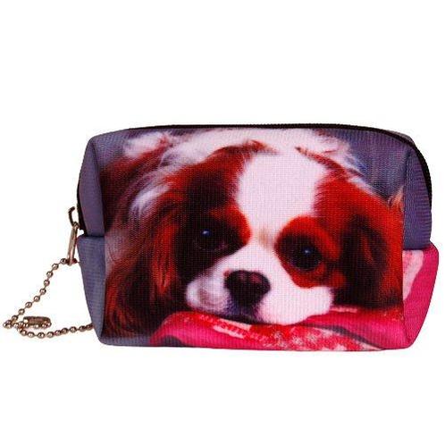 Kleine etui/klein toilettasje Cavalier King Charles Spaniel, Diversen, Schoolbenodigdheden, Nieuw, Ophalen of Verzenden