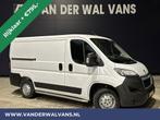 Peugeot Boxer 2.2 BlueHDi 120pk L1H1 RIJKAAR Euro6 Airco | C, Auto's, Peugeot, Stof, Gebruikt, Overige carrosserieën, Wit