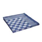 Blokdoeken Theedoeken Blauw en Wit Geblokt 65x65cm 100% kato, Huis en Inrichting, Keuken | Textiel, Verzenden, Nieuw, Overige kleuren