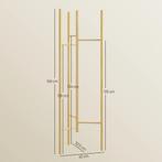 TRUUSK Kapstok Kledingrek Met 6 Hangstangen Van Massief Hout, Huis en Inrichting, Woonaccessoires | Kapstokken, Verzenden, Nieuw